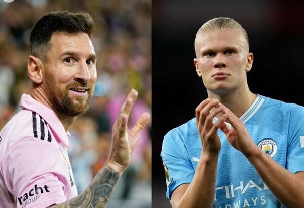 Haaland opinó sobre Messi: "Es el mejor jugador que jamás ha jugado al fútbol"
