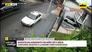 Niño de 5 años murió tras ser asfixiado: familiares apuntan a la madre como sospechosa - Crimen y castigo - ABC Color