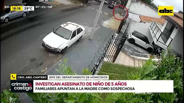 Niño de 5 años murió tras ser asfixiado: familiares apuntan a la madre como sospechosa - Crimen y castigo - ABC Color