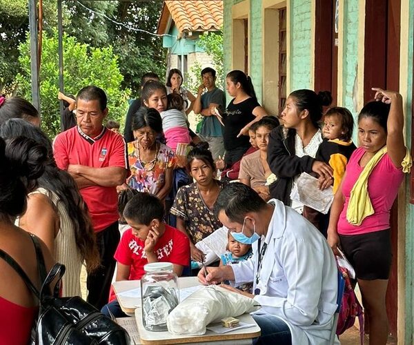 Itakyry: gran concurrencia en atención en salud a familias de Jukyry