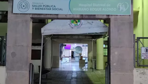 Hallan feto en desagüe del Hospital de Mariano Roque Alonso - Noticiero Paraguay