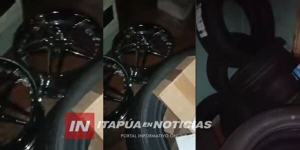RECUPERARON CUBIERTAS QUE HABÍAN SIDO HURTADAS EN NATALIO - Itapúa Noticias