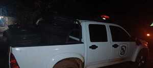 Policía recupera neumáticos hurtados en Puerto Triunfo