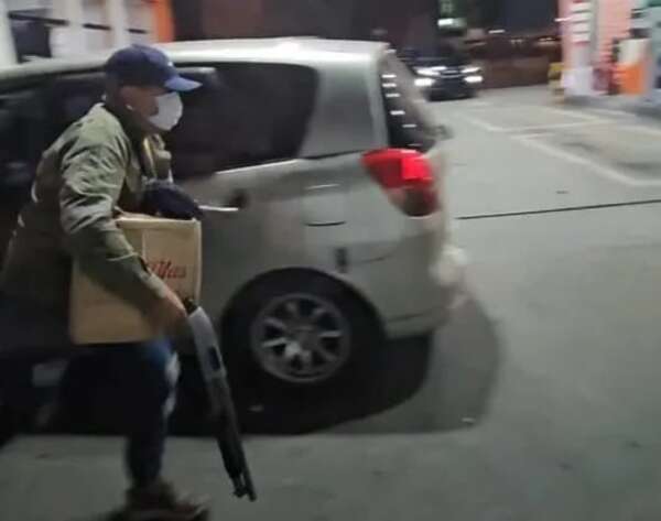 Video: delincuente muere tras enfrentamiento con la Policía en Remansito - Policiales - ABC Color