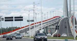 Diario HOY | Puente Héroes del Chaco: recuerdan que está prohibido estacionar sobre la banquina