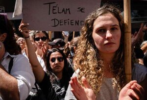 Argentina: clausuran Télam, la agencia estatal de noticias más grande de América Latina