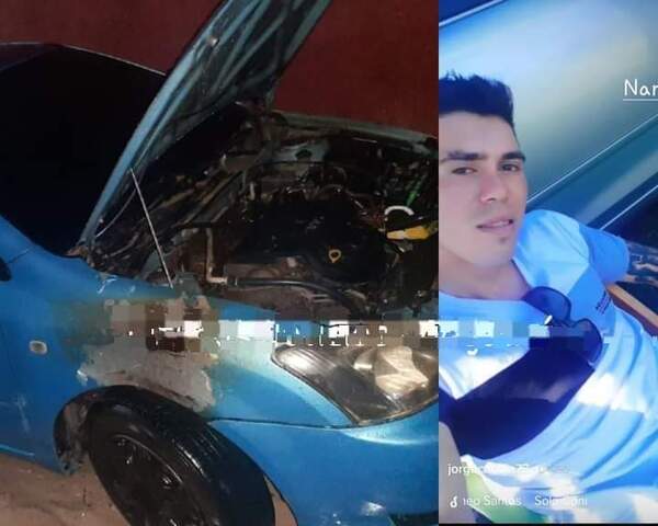 Joven quemó auto de su ex y la amenazó con un arma