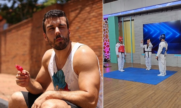 Así Alejandro Royg aprendió taekwondo en “Vive la vida” | Telefuturo