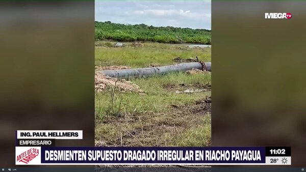 Empresario desmiente irregularidades en el dragado del riacho Payaguá - Megacadena - Diario Digital