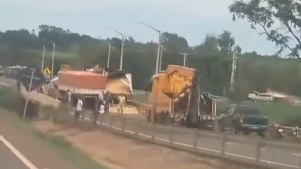 ACCIDENTE EN CAAGUZÚ