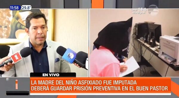Madre de niño asfixiado va al Buen Pastor | Telefuturo