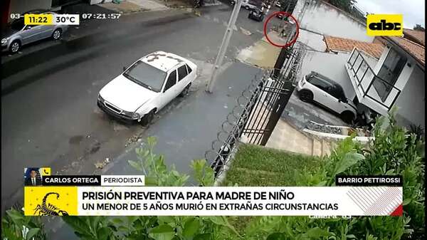 Video: Prisión preventiva para mujer cuyo hijo murió asfixiado - ABC Noticias - ABC Color