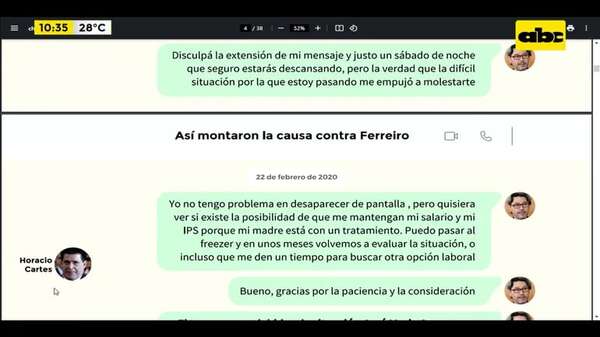 Causa montada a Mario Ferreiro: anuncian demanda contra el Estado - ABC Noticias - ABC Color