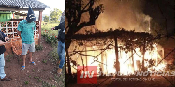 MAÑANA DEBERÍA INICIAR JUICIO CONTRA HOMBRE QUE HABRÍA INCENDIADO UN TALLER EN FEDERICO CHÁVEZ - Itapúa Noticias