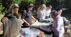 La Nación / Realizaron exitosa feria en artesanía textil y esculturas en Asunción