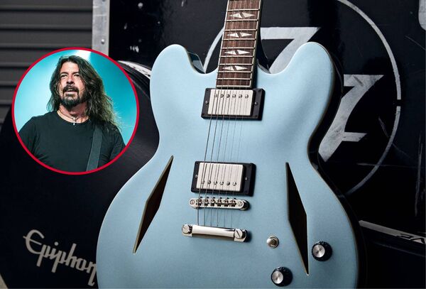 Dave Grohl de Foo Fighters y Epiphone colaboran en una guitarra exclusiva - Megacadena - Diario Digital