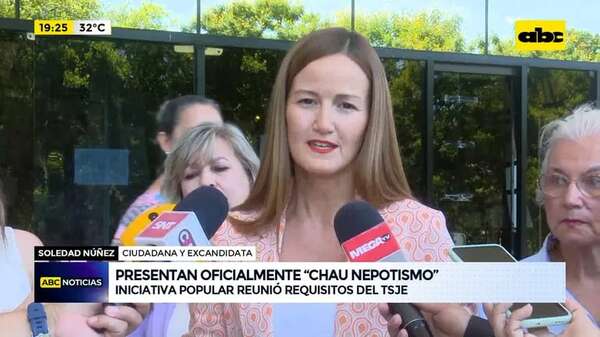 Video: presentaron oficialmente “Chau nepotismo” - ABC Noticias - ABC Color