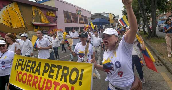 La Nación / Protestas con el gobierno de Petro