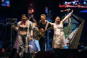 Alejandro Sanz brindó un emotivo show en el Jockey Club - Sociales - ABC Color