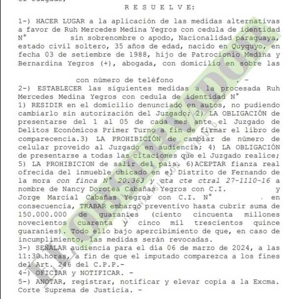Presuntos cómplices de Esteban Samaniego obtienen medidas alternativas