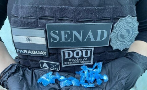 Senad desmantela focos de narcomenudeo en Luque y Alto Paraná
