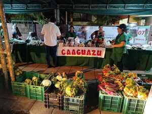 Comercializan frutas y verduras frescas en feria de la agricultura familiar en San Lorenzo - .::Agencia IP::.