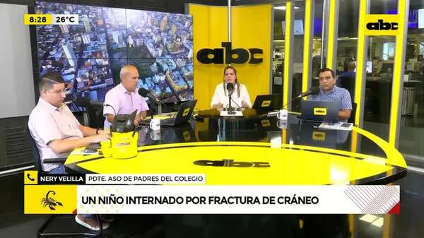 Niño internado en terapia intensiva: “fue un accidente en una práctica de fútbol” - ABC Noticias - ABC Color