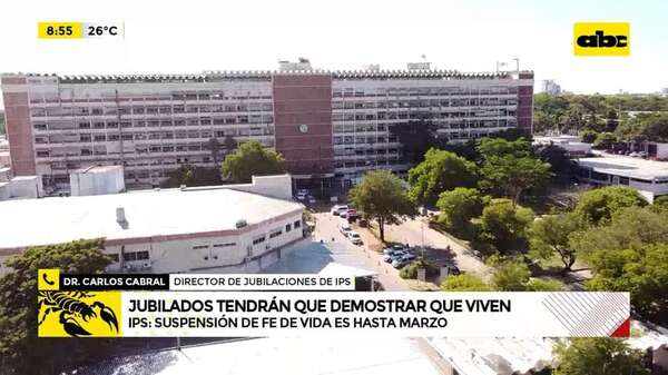 IPS: extenderán plazo para que jubilados presenten constancia de vida - ABC Noticias - ABC Color