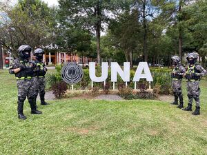 Prometen que Lince seguirá apoyando seguridad en el campus de la UNA » San Lorenzo PY