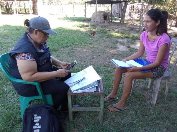 Censistas del INE continúan visitas a postulantes para Becas del Gobierno - Nacionales - ABC Color