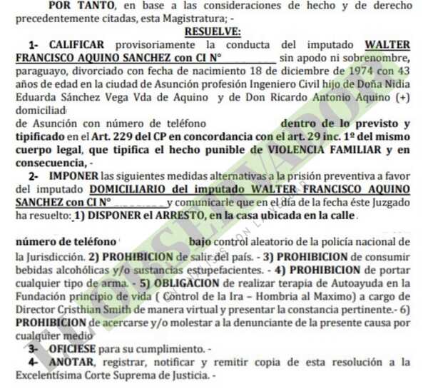 Aplican arresto domiciliario a hombre con más de 40 antecedentes y deberá hacer terapia