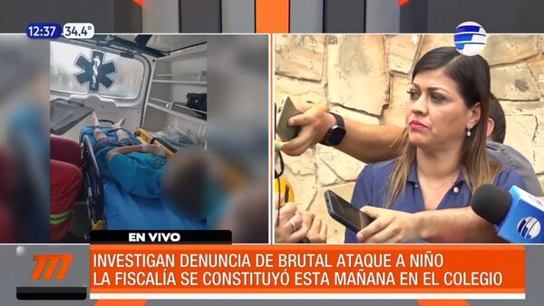 Investigan denuncia de brutal ataque a niño en una escuela | Telefuturo