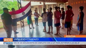 Más de 150 adolescentes en conflicto con la Ley Penal Retornan a las aulas para un nuevo comienzo