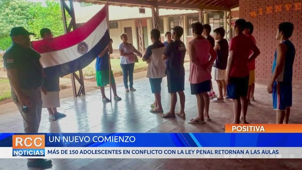 Más de 150 adolescentes en conflicto con la Ley Penal Retornan a las aulas para un nuevo comienzo