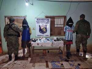 INCAUTAN DROGA EN UN ALLANAMIENTO EN ITURBE
