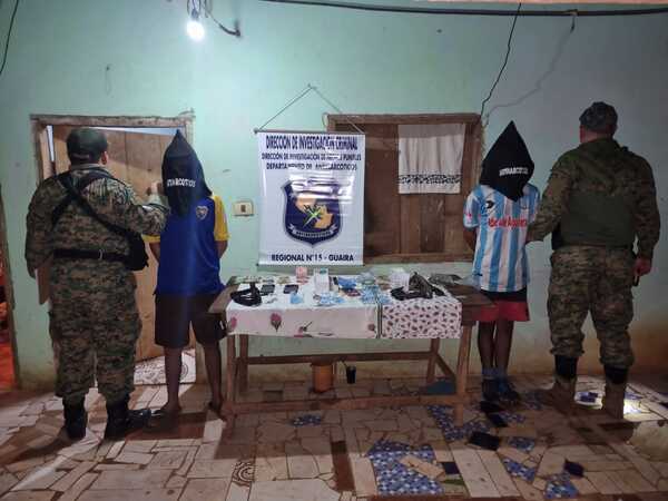 INCAUTAN DROGA EN UN ALLANAMIENTO EN ITURBE