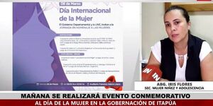 LA GOBERNACIÓN CELEBRA EL DÍA INTERNACIONAL DE LA MUJER CON UNA CHARLA CONMEMORATIVA - Itapúa Noticias