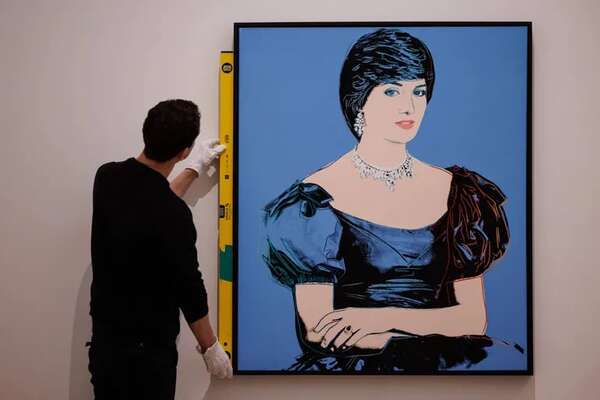 Un retrato de Diana de Gales por Andy Warhol se subasta por 2,8 millones de euros - Gente - ABC Color