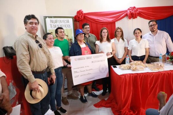 Crédito Agrícola entrega aportes por G. 300 millones para potenciar desarrollo en el norte del país