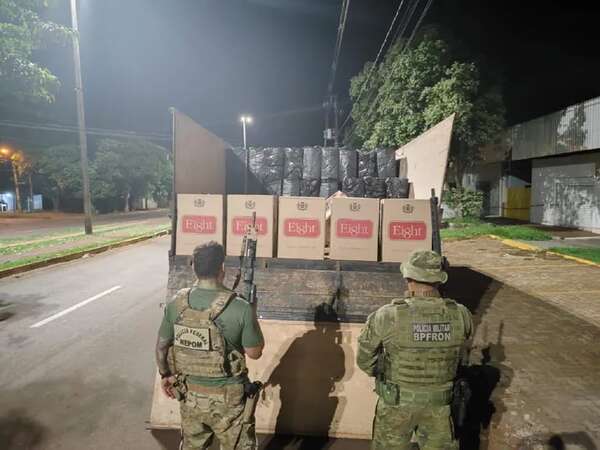 Brasil incauta cigarrillos de Tabesa por valor de unos G. 1.600 millones  - Política - ABC Color