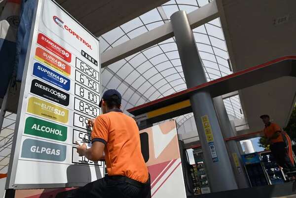 Emblemas suben precios del diésel y naftas, mientras Petropar “analiza” sus costos - Economía - ABC Color
