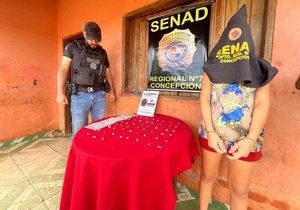 Detienen a joven microtraficante de chespi en Concepción