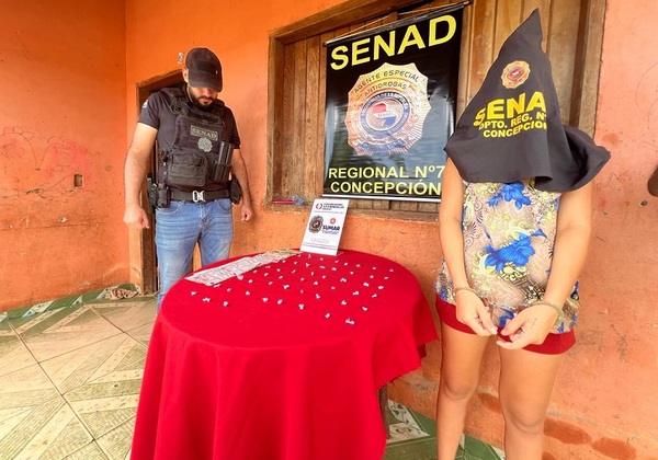 Detienen a joven microtraficante de chespi en Concepción