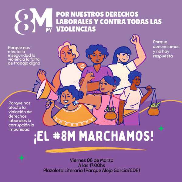 Convocan a marchar por los derechos de la mujer - La Clave