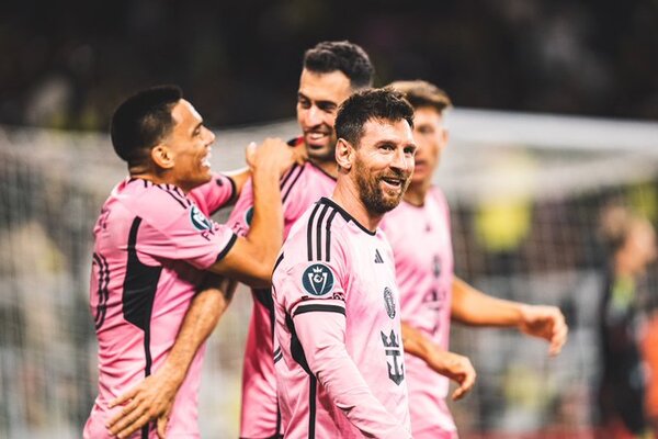 Con Diego Gómez de titular, Messi y Suárez evitan la derrota del Inter Miami