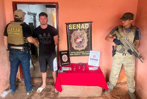 Capturan a peligroso distribuidor de cocaína en San Juan Bautista