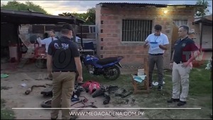 Allanan aguantadero de motos robadas y detienen a dos personas - Megacadena - Diario Digital