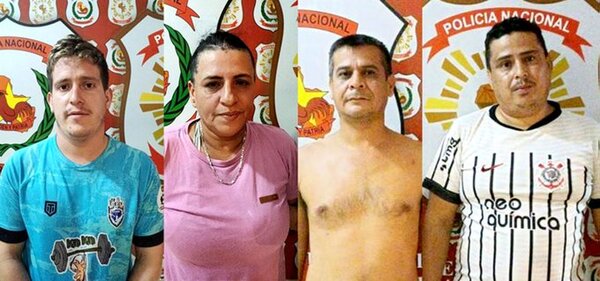 Policía detiene a tres hombres y una mujer implicados en robo de celulares y radio base