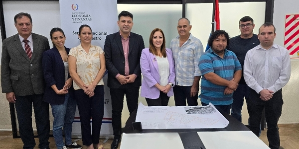 Distrito de Nueva Asunción delimita áreas urbanas con asistencia de Catastro - .::Agencia IP::.
