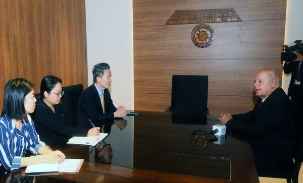 Reunión para avanzar en proyectos con Corea y mejorar servicios de justicia
